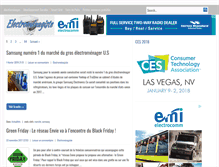 Tablet Screenshot of electromenagiste.com